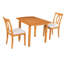 Ensembles de tables de salle à manger extensibles en panneau de fibres à densité moyenne (doivent inclure une table et une chaise)