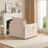 36" Chenille Upholstered Swivel Armchair-114237960