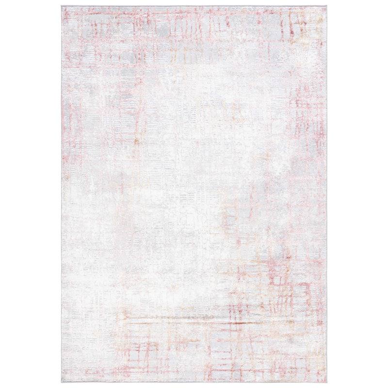 Milstein 500 Performance Geometric Rug, Rectangle 5'3" x 7'6"