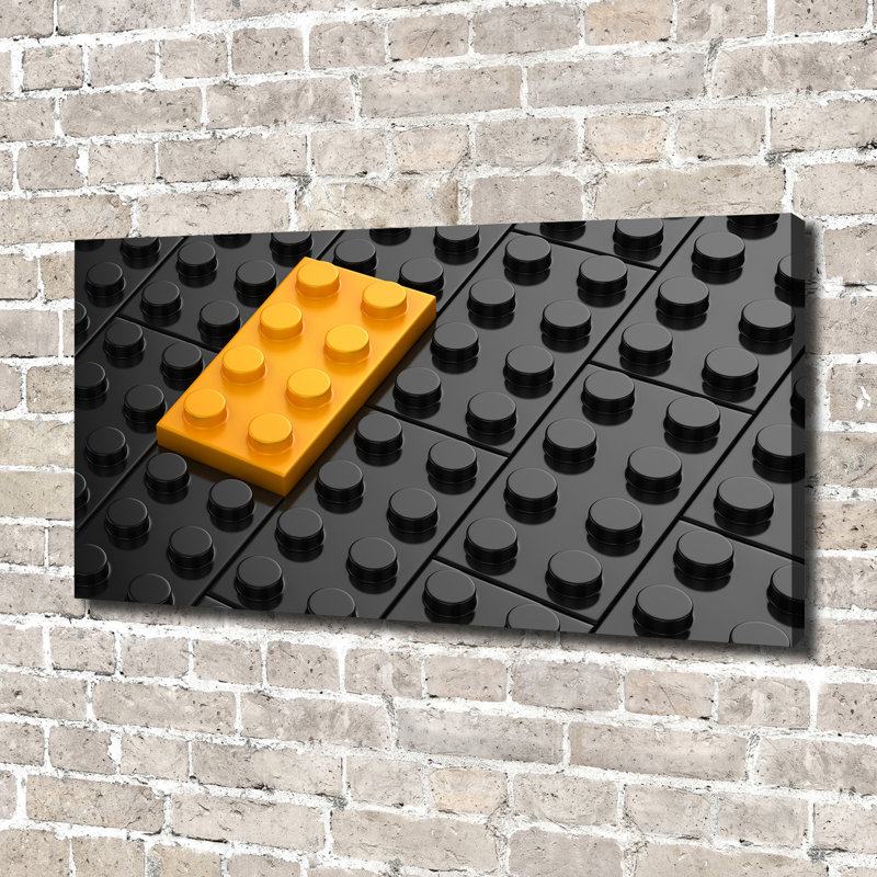 Lego Bricks - Wrapped Canvas Print