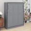 Lit escamotable peu encombrant avec supports de rangement intégrés pour les pièces multifonctionnelles-540188056