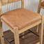 Ensemble de 2 tabourets de bar en bois massif Farmhouse avec dossier en corde tressée, tabouret bas rembourré pour bar et îlot de cuisine-72706959-72706957