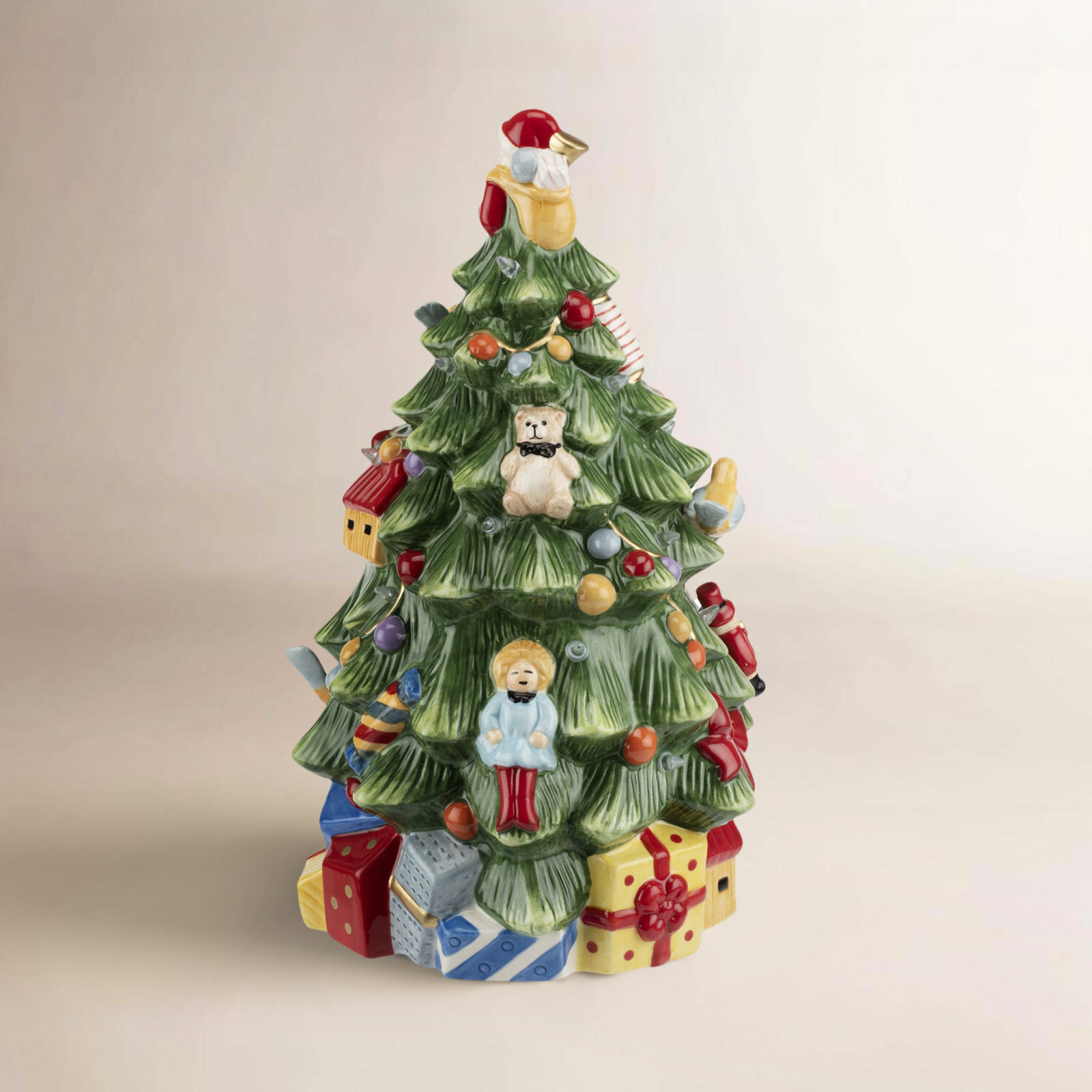 Christmas Tree Lighted Porcelain Tree