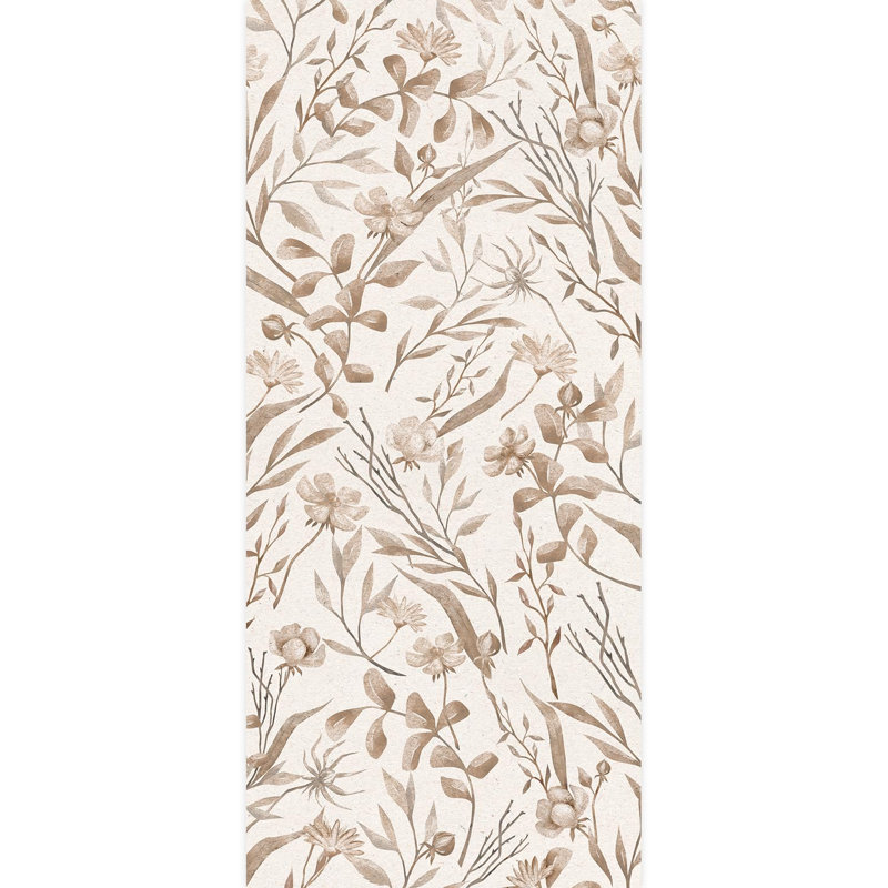 Bordure florale pelez et collez, L 108 po x l 48 po