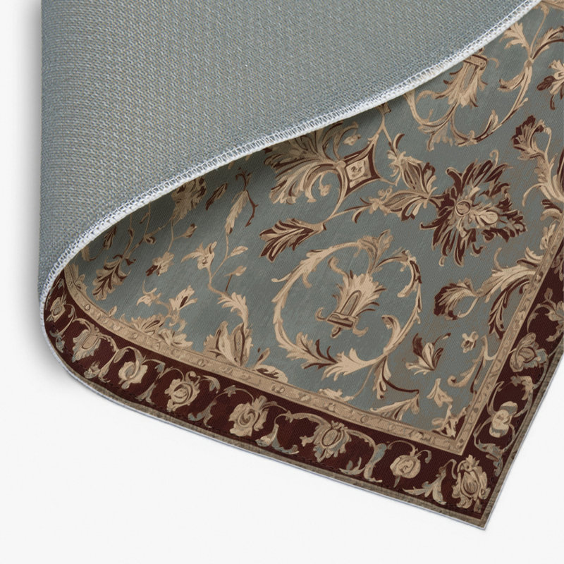 Tapis d'intérieur et d'extérieur gris français, Rectangulaire 2 pi x 3 pi