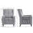 Comfortable Wingback Recliner Chair for Relaxation and Multiple Uses