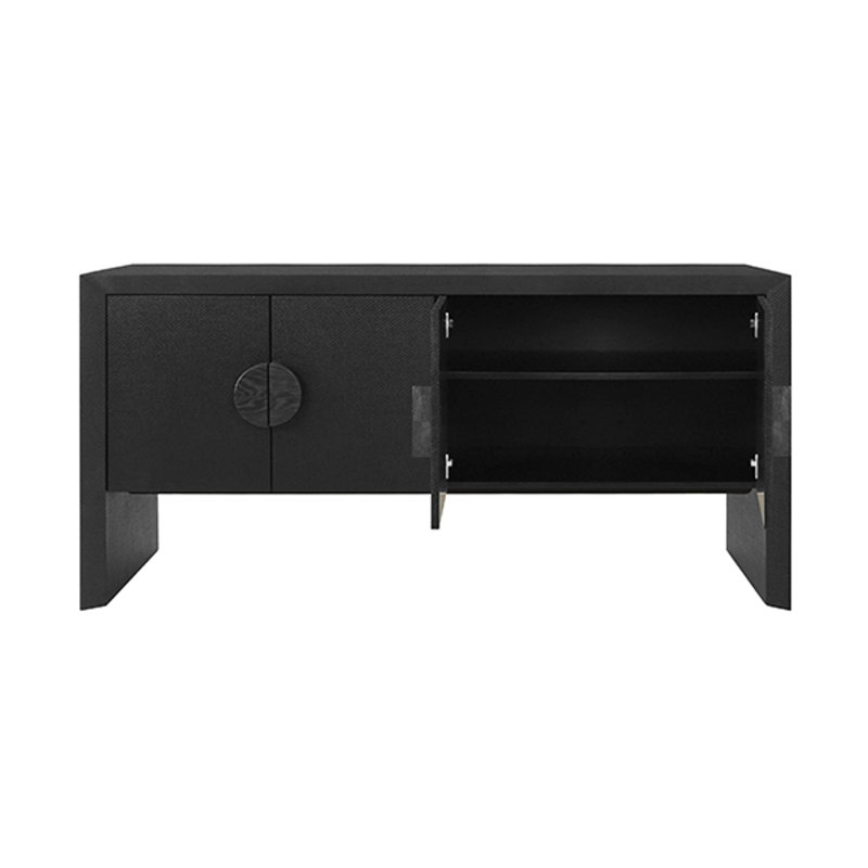 Table buffet Colt, Peinture en noir