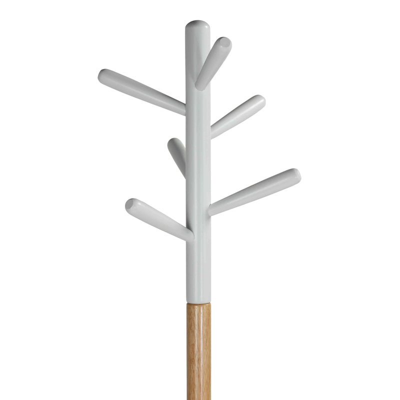 Portemanteau avec rangement Sheelah, Naturel