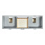 Armoire à double cuve en chêne Ariel Kelley-105988733