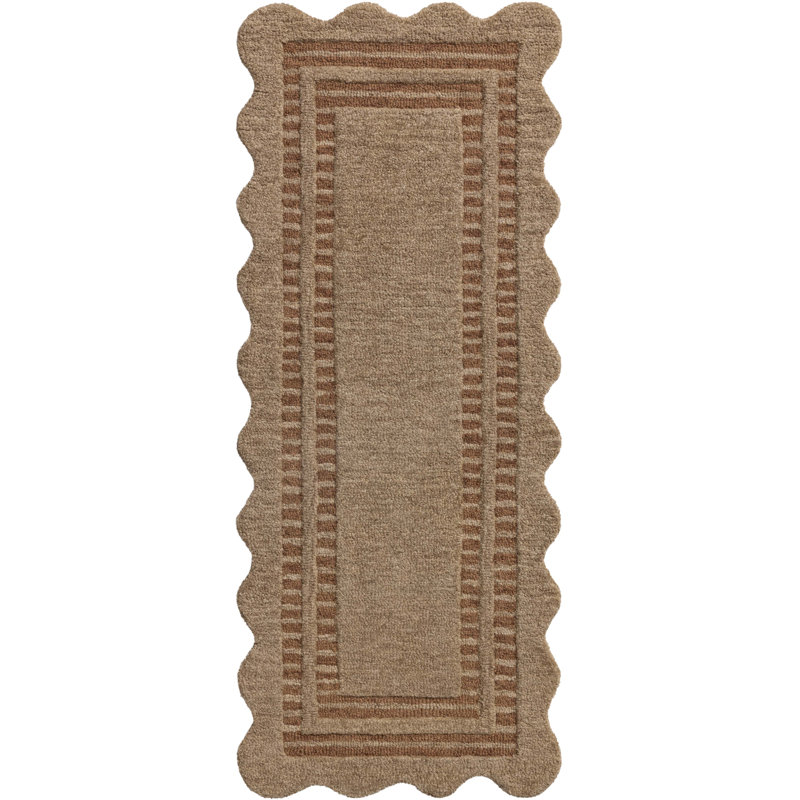 Chris Loves Julia x Loloi Scottie Area Rug, Runner 2' x 5', Mocha/Clay