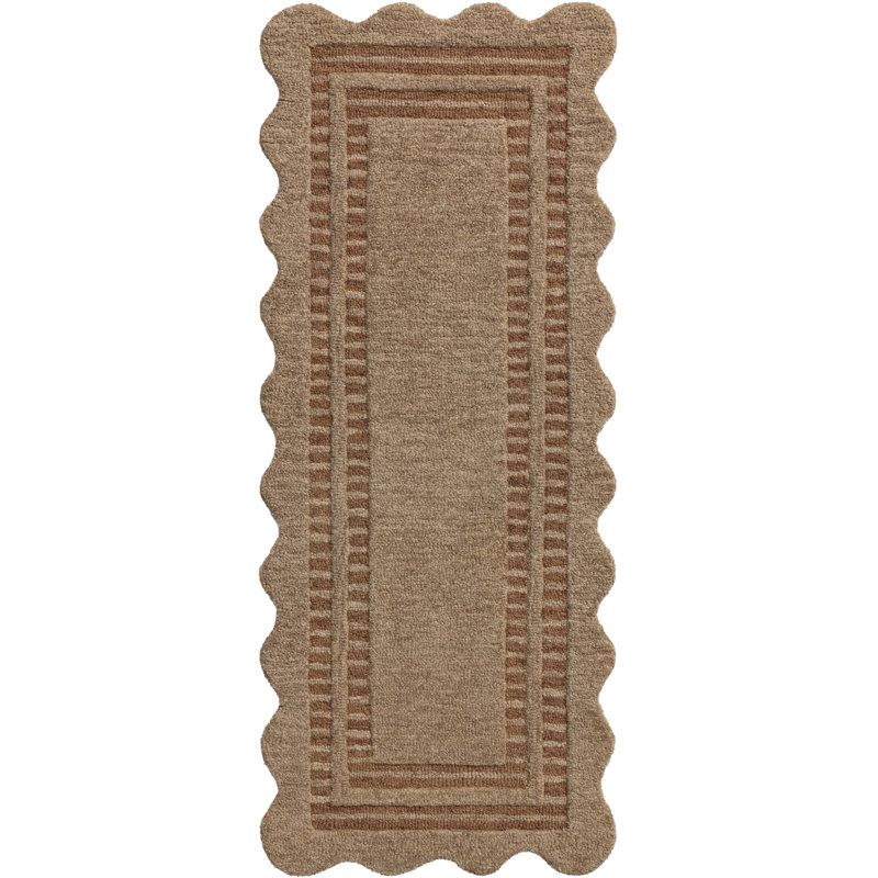 Tapis Chris Loves Julia x Loloi Scottie, Moka/Argile, Tapis de couloir 2 pi x 5 pi