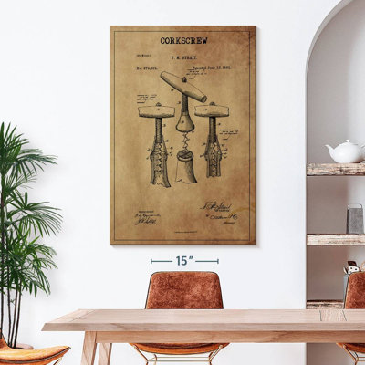 " Corkscrew Patent " by Patent Hunter