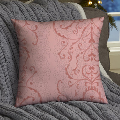Personalization Mall Ornamental Print Throw Pillow