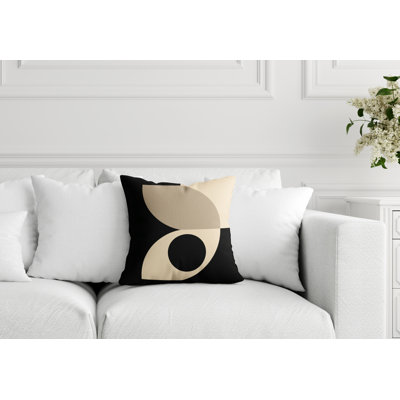 Coussin décoratif intérieur / extérieur en polyester filé Josi