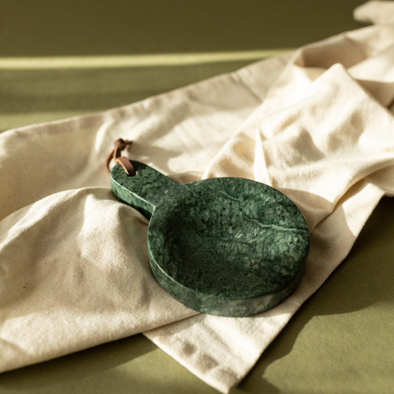  Spoon Rest Spider - marbre vert
