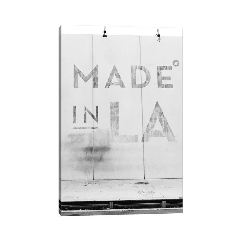 Made In LA by Bethany Young - Print on Canvas, Wrapped Canvas, 66.04cm H x 45.72cm W x 3.81cm D