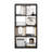 57.91'' H X 30'' W 8-Cube Bookcase-1886272530