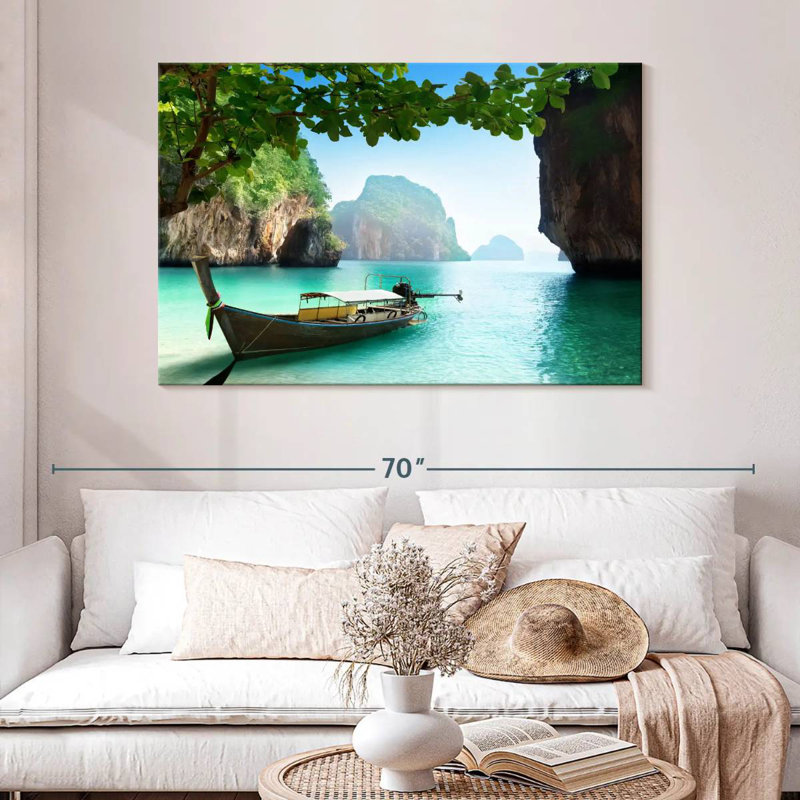 Bateau Mehar Krabi Island, H 32 po x l 48 po
