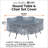 Outdoor Patio Dining Set Cover