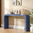 Console Table With Two Legs And Curved Edge-1190630442