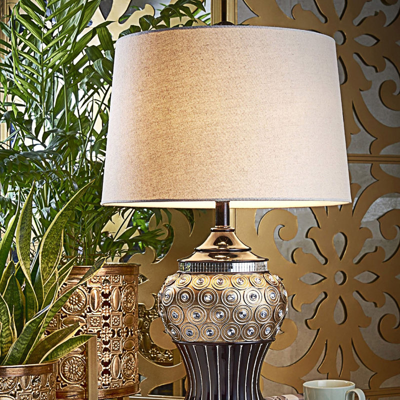 Resin Table Lamp