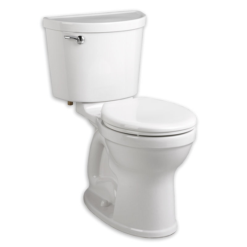 American Standard Champion 1.6 Gallons GPF Round Comfort Height Floor Mounted Kit (Seat Not Included), White