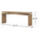 Henn Solid Wood Console Table