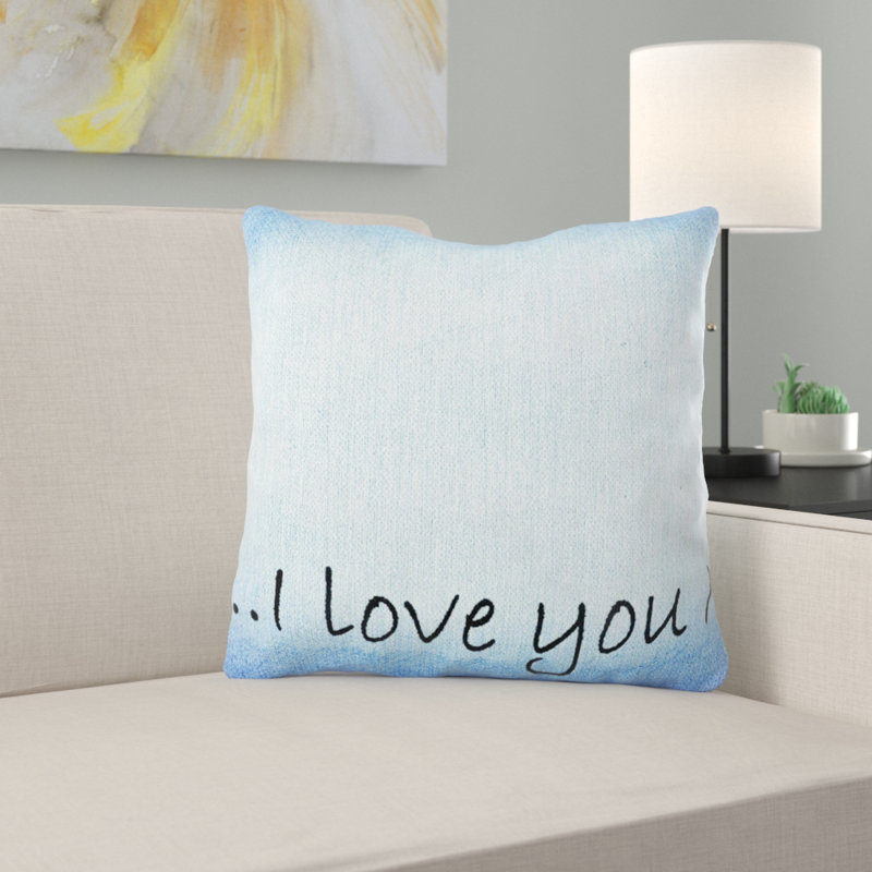 Housse de coussin d'extérieur carré Vanwormer, Microsuède, Intérieur