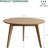 Fjord 29.5"W Solid Oak Coffee Table-786520227-786520284