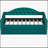 Twin Size Tufted Upholstered Daybed with Trundle, Velvet Sofabed with USB&Type-C Charging Ports, No Box-spring Needed-1969383975