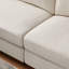 Canapé modulaire rembourré avec repose-pieds 8 pièces Chayten-105705665