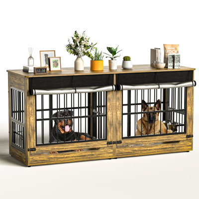 Dog Crate Furniture For 2dogs