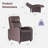 Nailea 25.2" Wide Standard Recliner-268644706