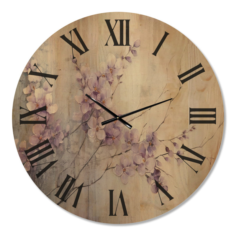 Horloge murale Garden Minimalist Silent, Oversized