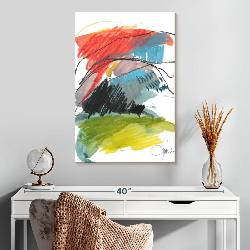 Avery Abstract Landscape No. 40, 30" H x 20" W