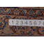 Tapis bleu en soie 3 x 5
