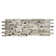 Rhine Random Sized Natural Stone Mosaic Tile in Mixed Quartz