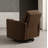Microfiber Manual Swivel Recliner