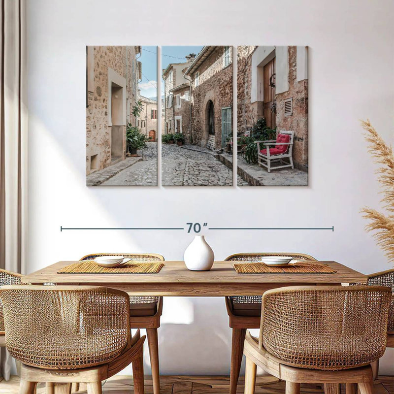 R Espagnole pavée, rue Espagnole, H 36 po x l 57 po