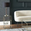 Yerkes Glass Top Frame End Table