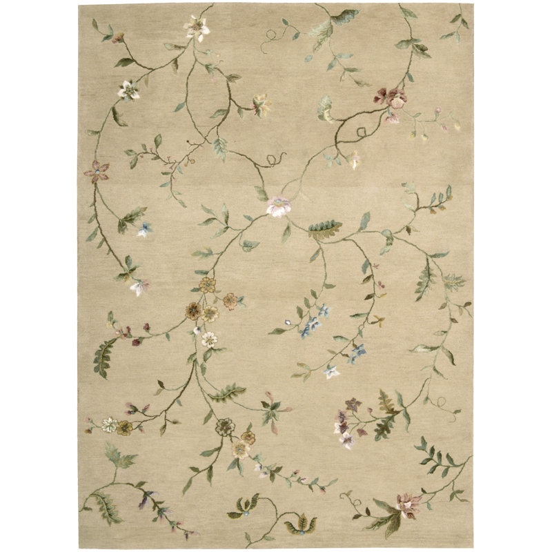 Kaylee Floral Indoor Rug, Rectangle 5'6" x 7'5"