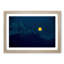 Yellow Moon over the Mountain - Picture Frame Painting Print-55614000-55613990