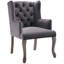 Fauteuil de salle à manger en velours rétro Porch & Den Thornton par Modway-441483317