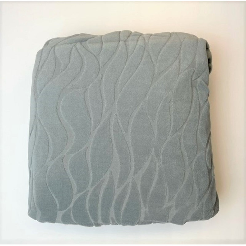 Housse extensible pour causeuse à coussins carrés / rectangulaires, Argent