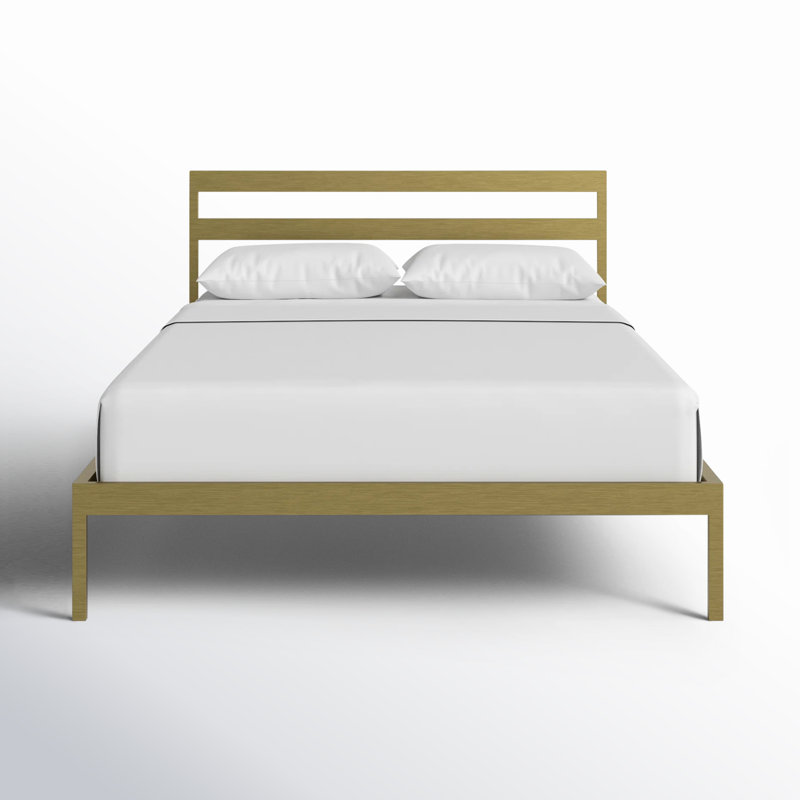Aston Slat Bed, Gold, King