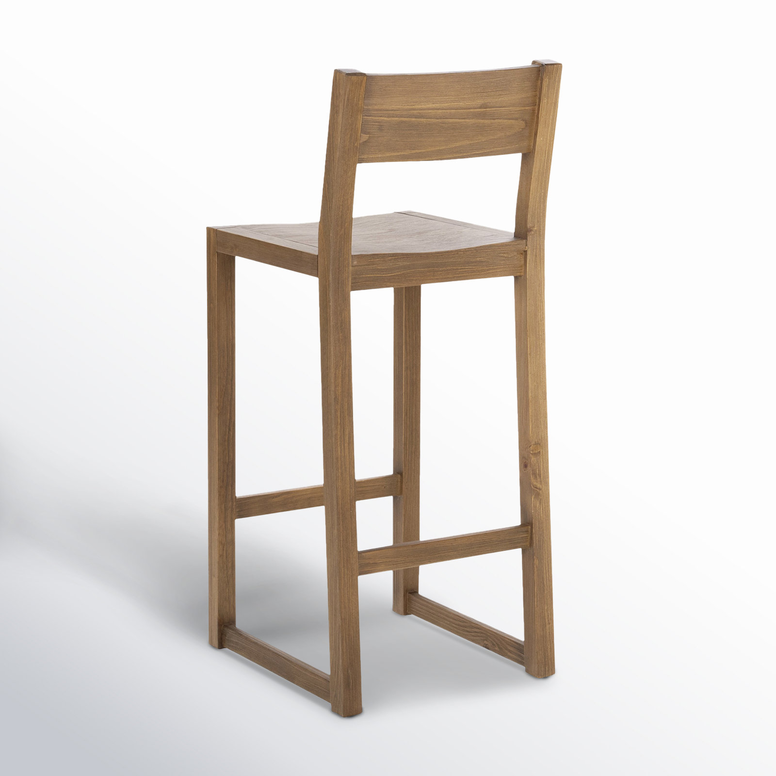 Modica Bar and Counter Stool, Bar Stool (30" Seat Height), Honey Brown