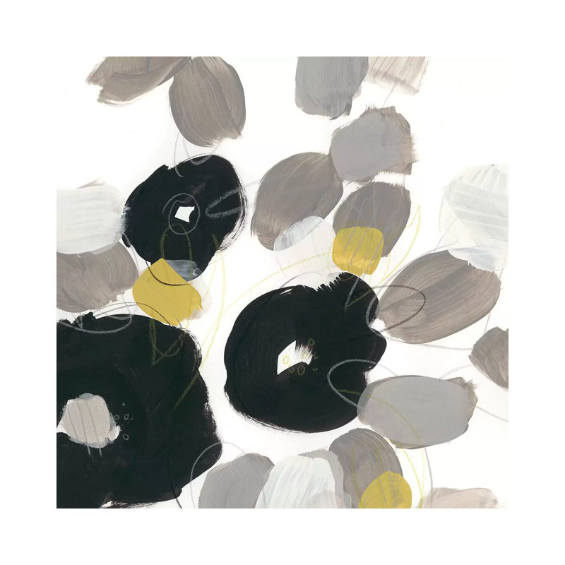 Kinetic Flora II 1 Piece Wrapped Canvas Painting, 30.48 cm H x 30.48 cm W