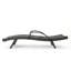 Chaise longue d'extérieur en osier PE