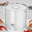 Faitout en acier inoxydable 52QT avec bec de remplissage d'eau, diviseur et support-117792882