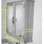 Kelli Solid Wood Mirror Cabinet
